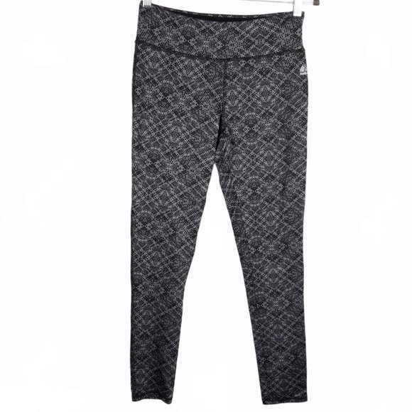Rbx Pattern RBX | Pants & Jumpsuits | Rbx Grey Pattern Leggings Size Medium | Poshmark
